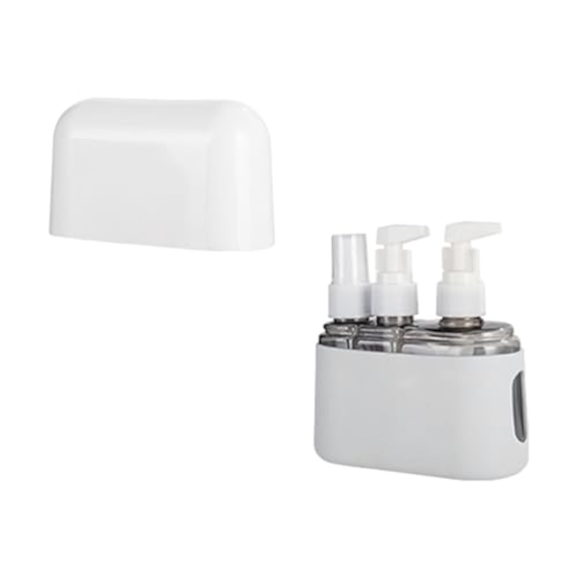 Travel Size Containers for Toiletries, 3pcs Gray
